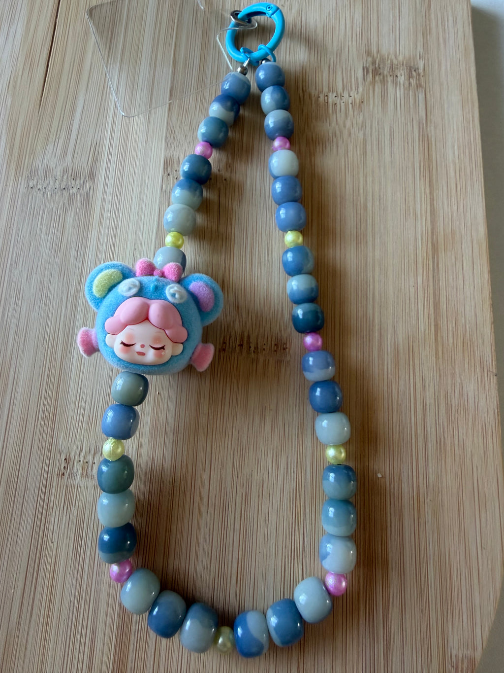 💙 Bijou de téléphone « Rêve Bleu » – Collection Bodhi