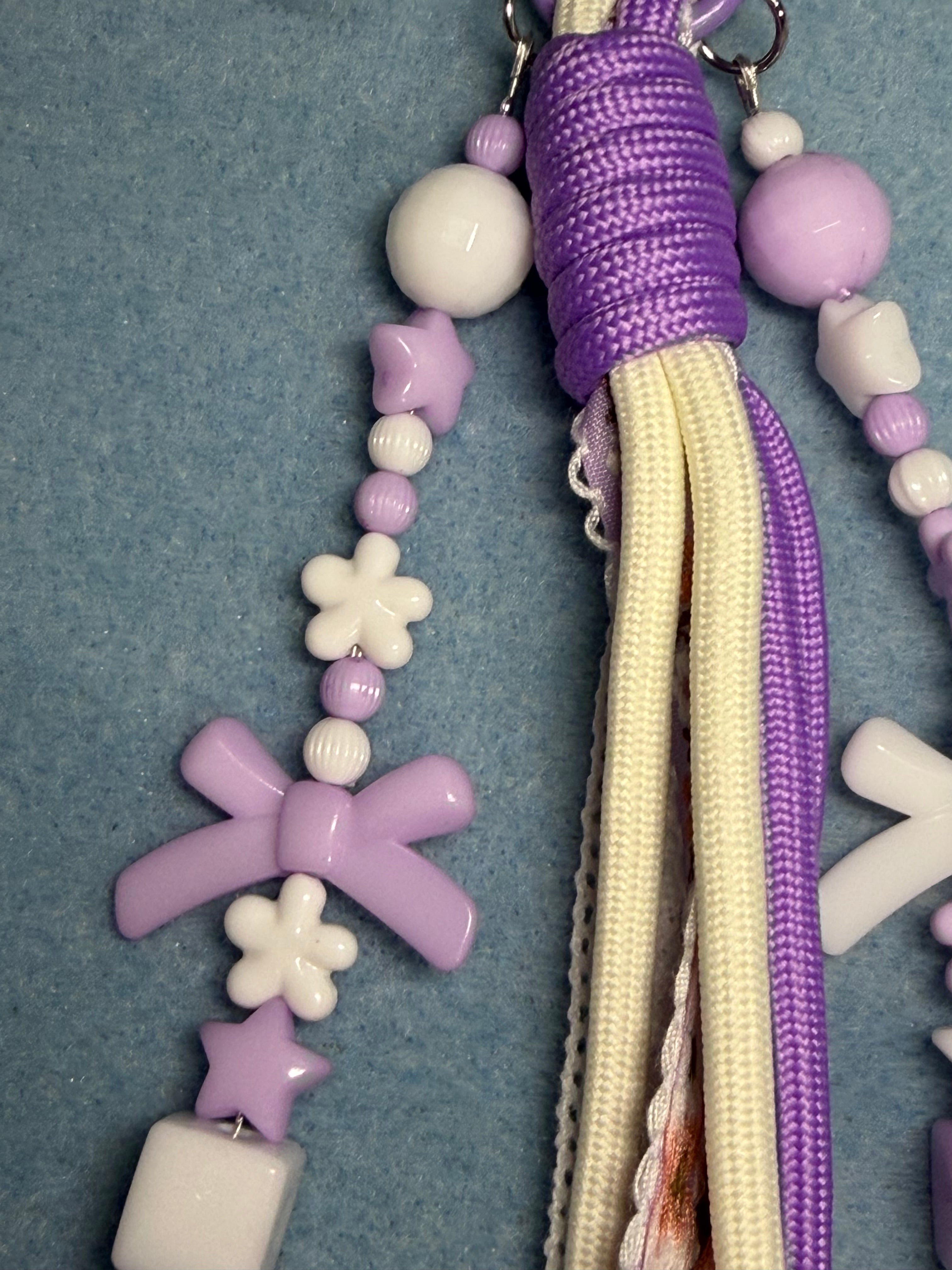 💜 Bijou de téléphone – Collection “Douce Lavande”