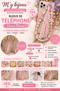 🌸 Bijou de téléphone – Collection “Douce Fleurie”