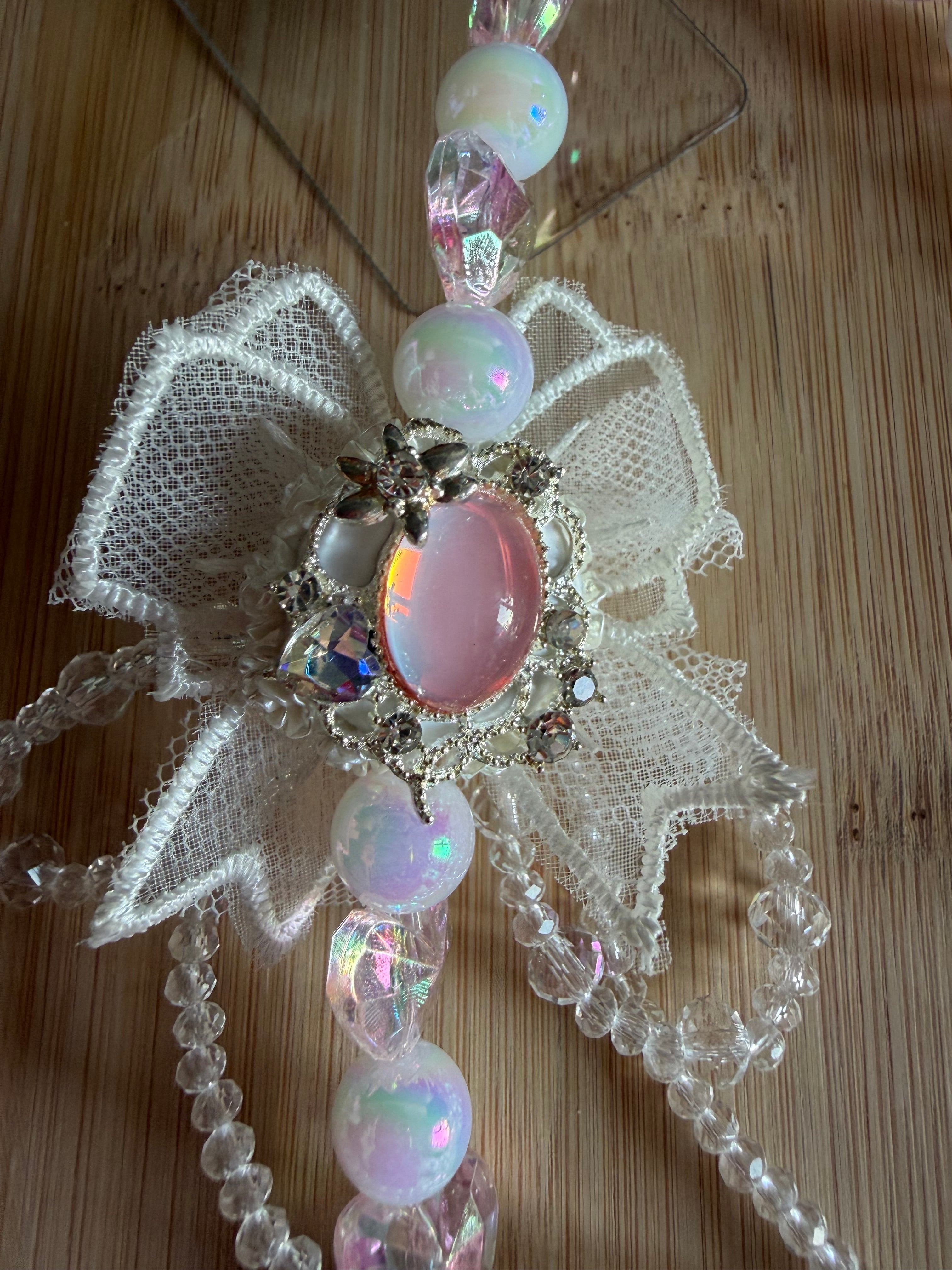 Bijou de téléphone – Rose Bleue Élégance