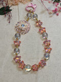 Bijou de téléphone – Élégance Rose Cristal