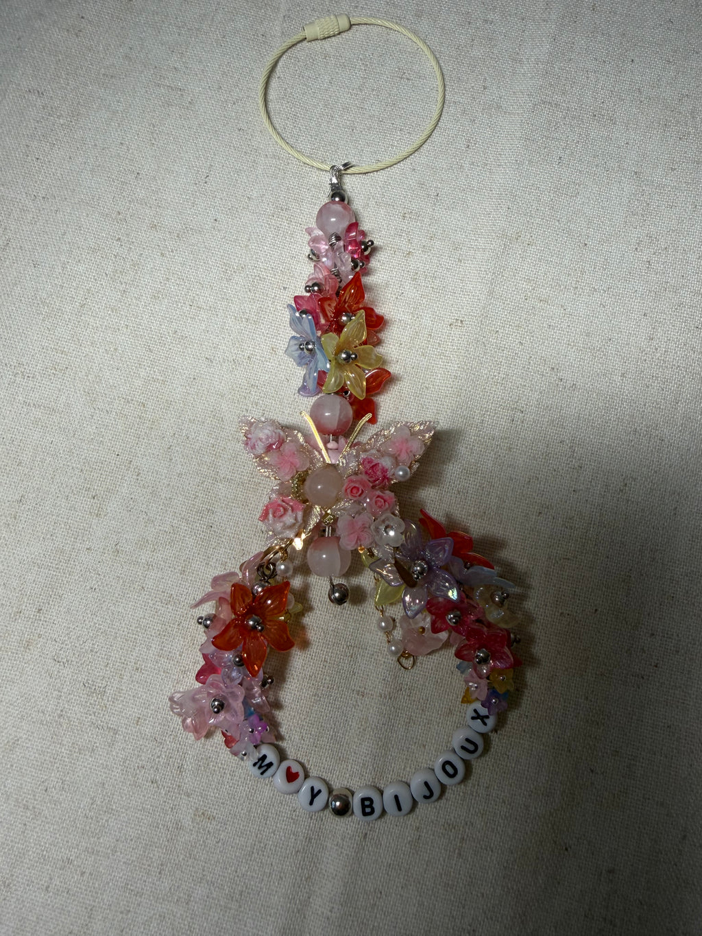 Bijou de rétroviseur « Jardin Papillon » – M’y bijoux