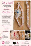 Bijou de téléphone – Rose Bleue Élégance