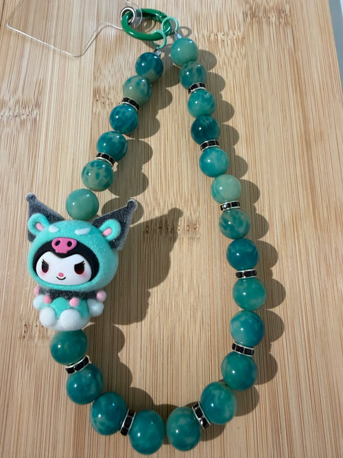 Bijou de téléphone Kuromi – Perles de Bodhi
