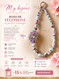 🌸 Bijou de téléphone « Fleur de Printemps »