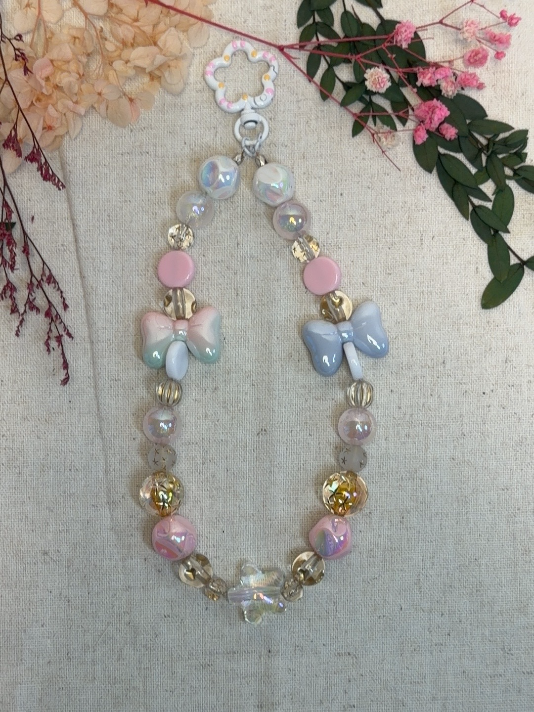 🎀 Bijou de téléphone “Douceur Pastel” 🎀