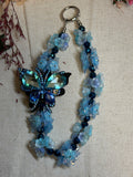 🦋 Bijou de téléphone « Papillon Bleu