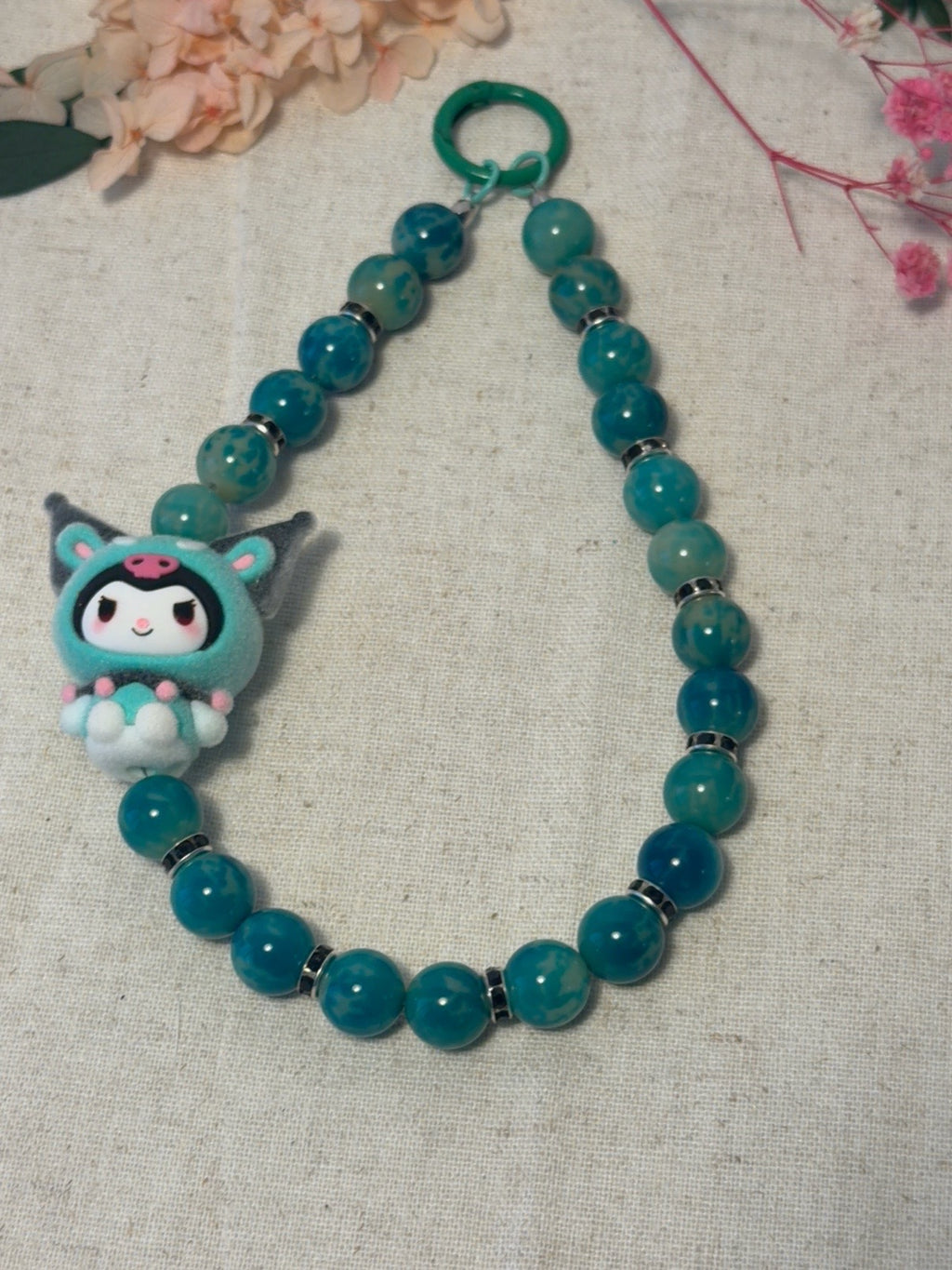 Bijou de téléphone Kuromi – Perles de Bodhi